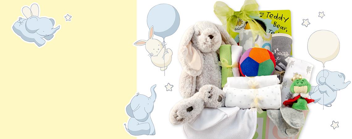 Neutral Baby Gift Baskets