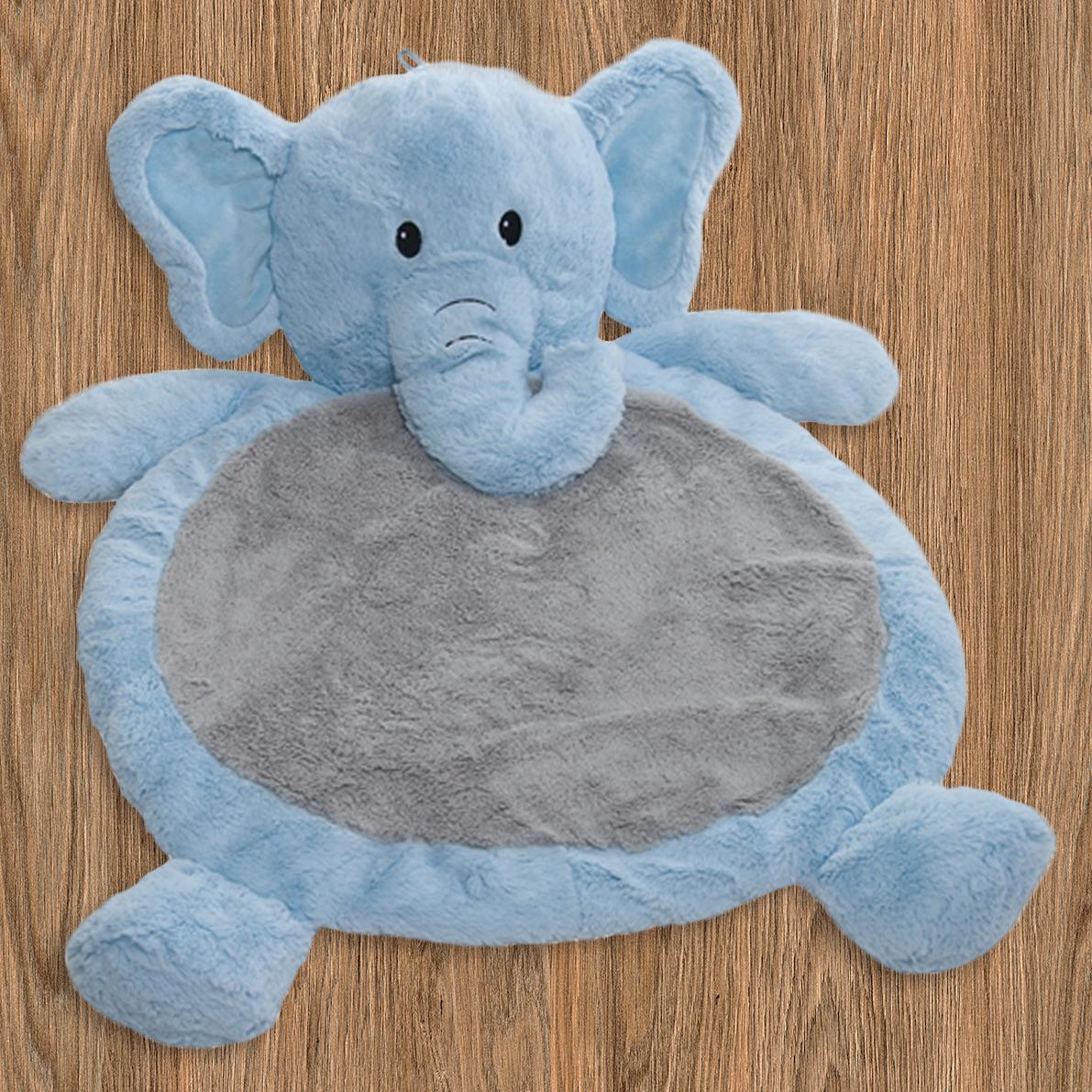 Bestever Blue Elephant Baby Mat